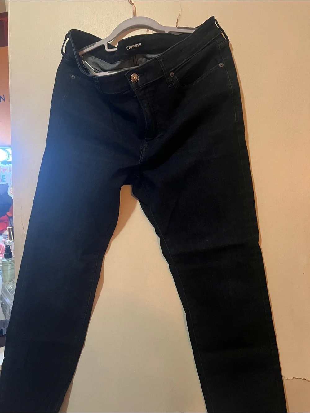 Express Men’s Slim Jeans in Black